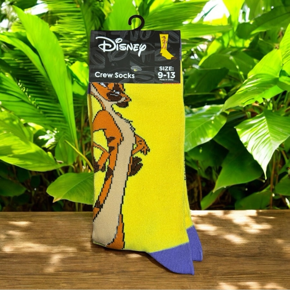 Disney Casual Socks- Timon From Lion King